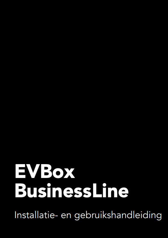 Handleiding EVBox BusinessLine
