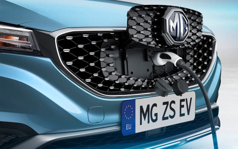 mg zs ev lader