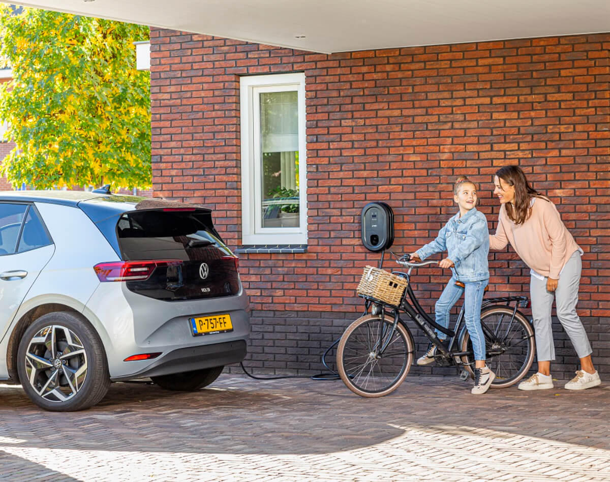 Ratio laadpaal met display