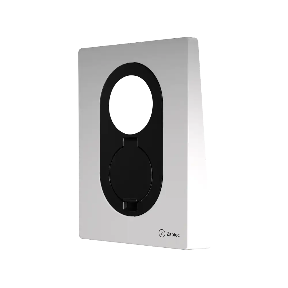 Zaptec-go-cloud white kap