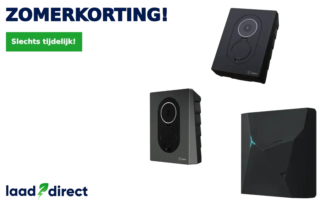 zomerkorting laadpalen