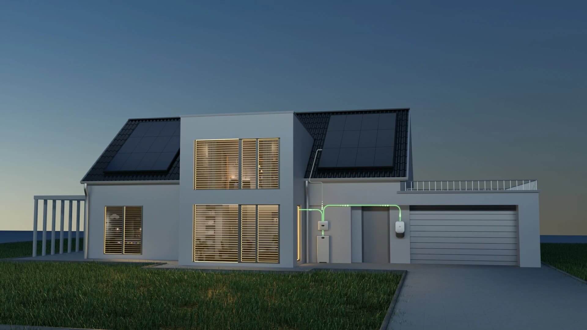 Thuisbatterij en energie management systeem (EMS)