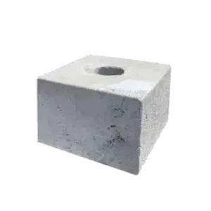 beton sokkel voor laadpalen