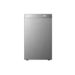 Thumbnail of  Vooraanzicht van de grijze EcoFlow STREAM AC 5000 thuisbatterij met digitaal display tegen een zwarte achtergrond.