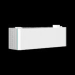 Thumbnail of  Zijaanzicht van een witte, rechthoekige Sigenergy Sigenstor Battery 8.0 kWh met LED-indicatorstrip en koelribben.